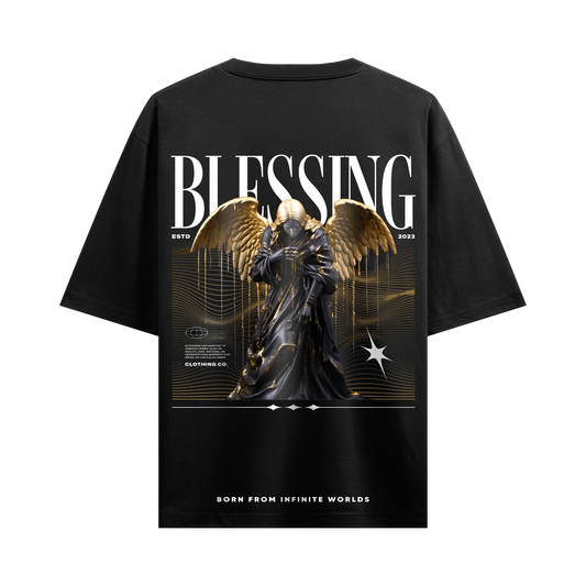 Myugen Blessing Oversized T-Shirt Black