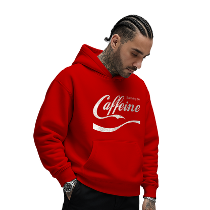 Myugen Caffeine Oversized Hoodie Red