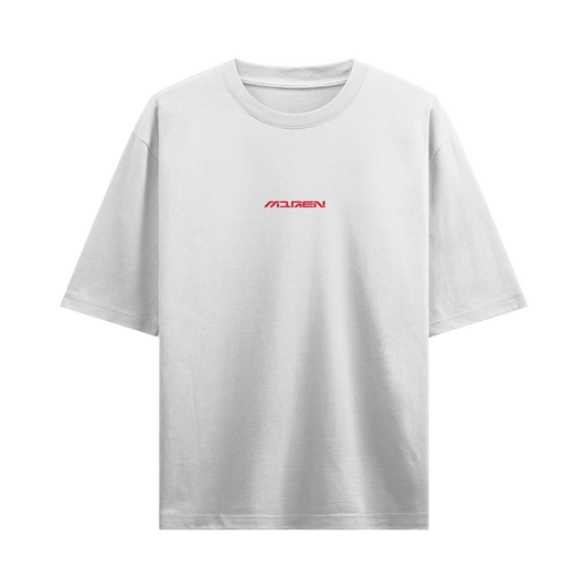 Myugen Cultural Angels Oversized T-Shirt White