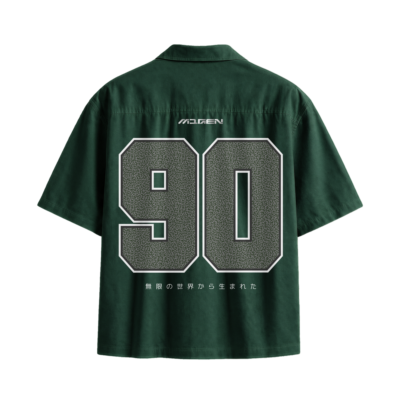 Myugen Cultured Club -90 Bowling Shirt Forest Green