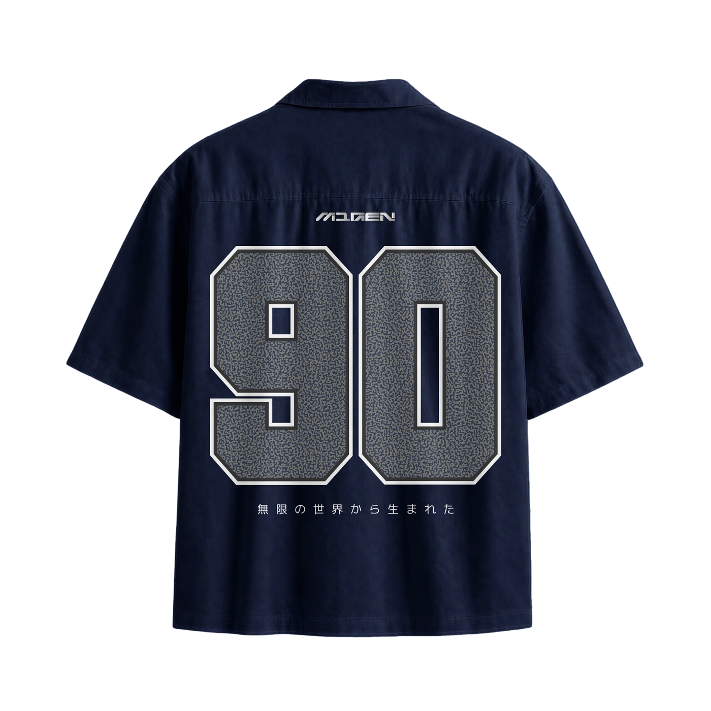 Myugen Cultured Club -90 Bowling Shirt Navy Blue