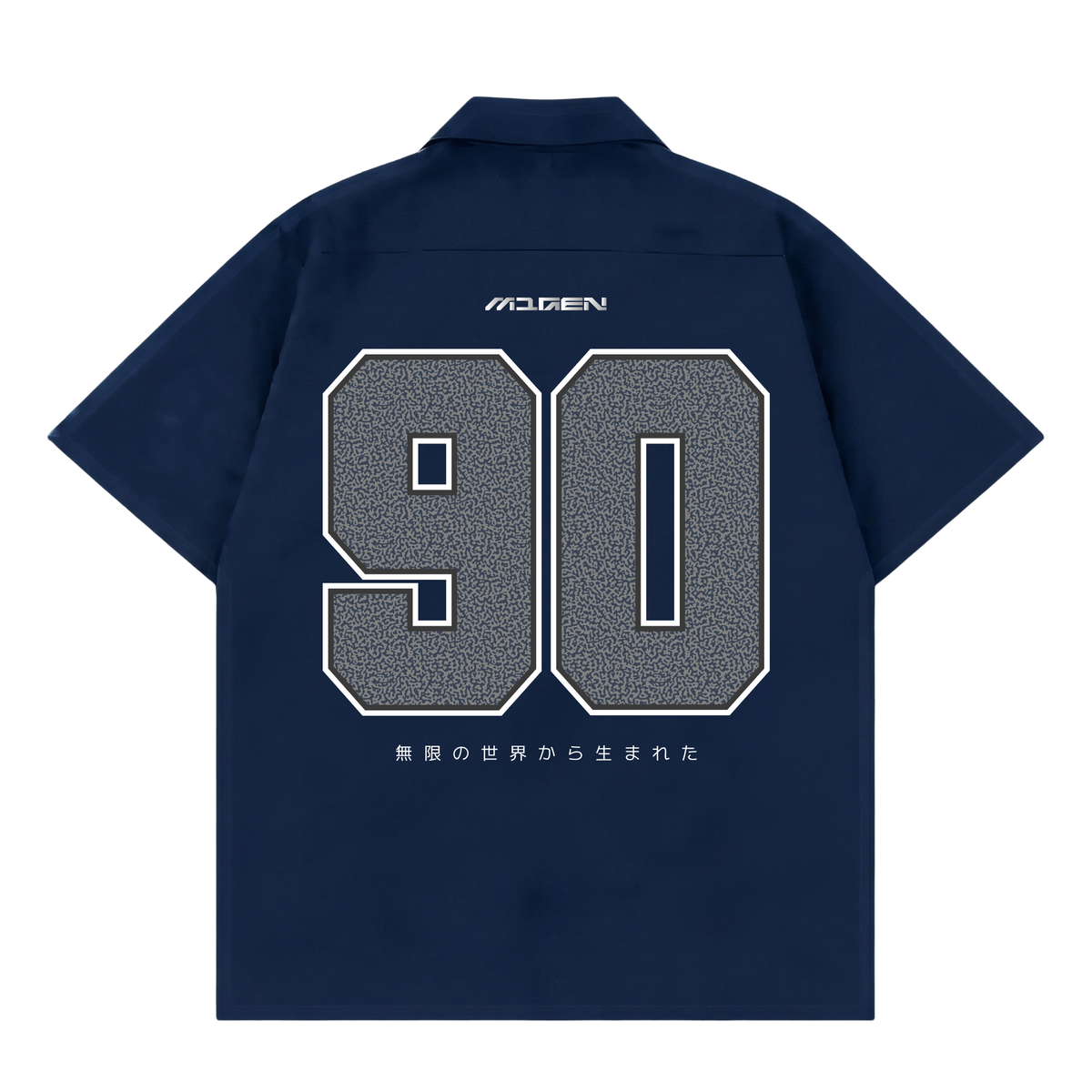 Myugen Cultured Club -90 Bowling Shirt Navy Blue