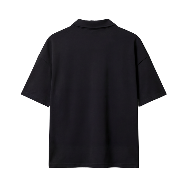Myugen Cultured Club Black Quarter-Zip Tee Timeless Streetwear Exclusive