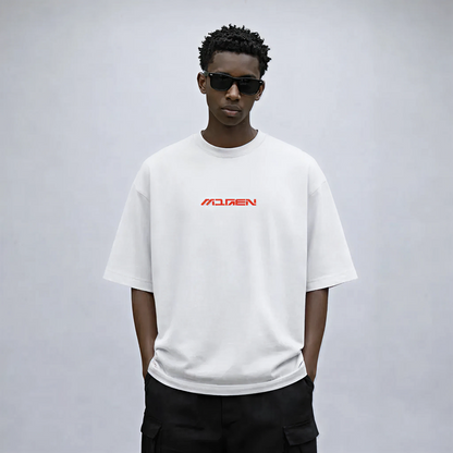 Myugen Die Rich Statement Oversized T-Shirt White