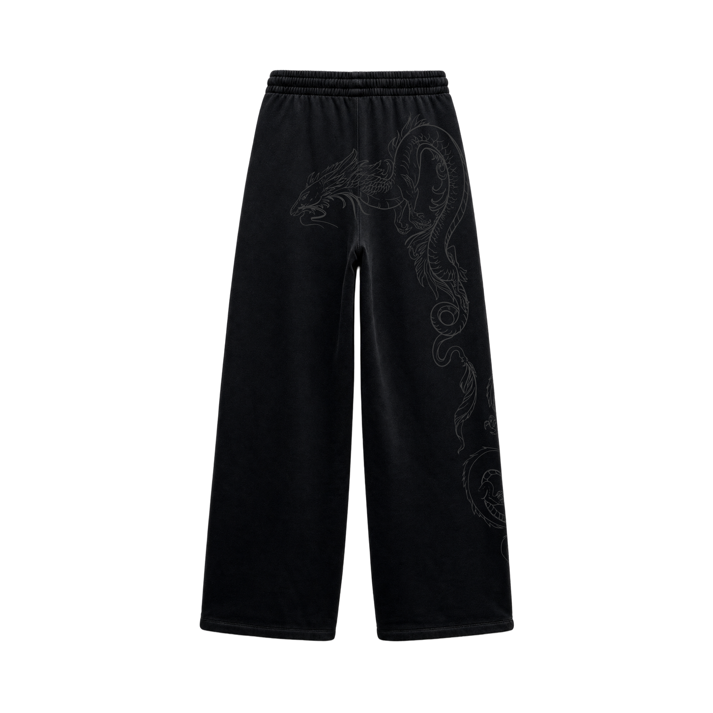 Myugen Dragon Dynasty Baggy Sweatpants Black