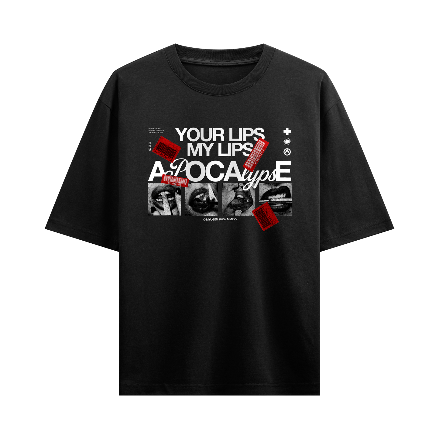 Myugen Apocalypse Oversized T-Shirt Black