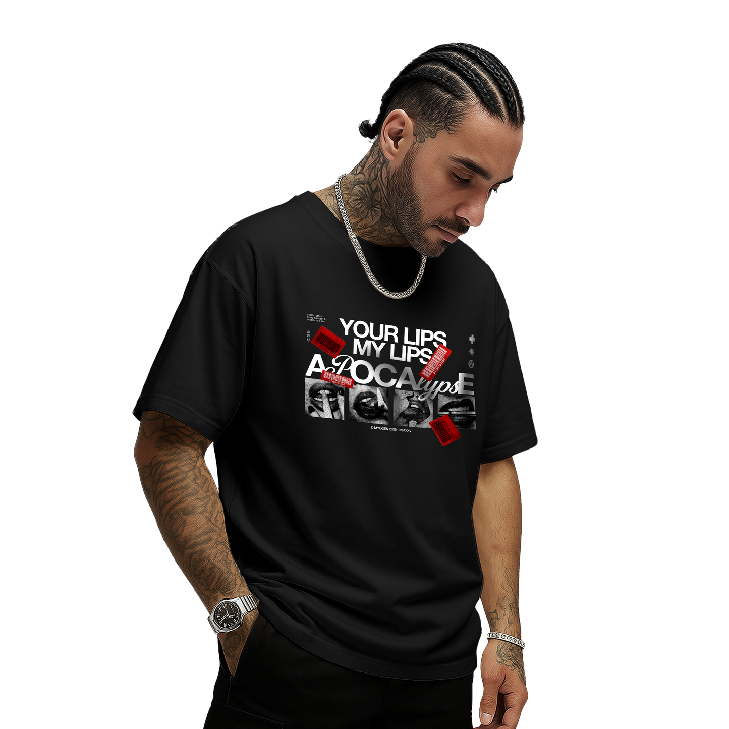 Myugen Apocalypse Oversized T-Shirt Black