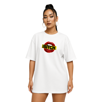 Myugen Bitch Rich Oversized T-Shirt White