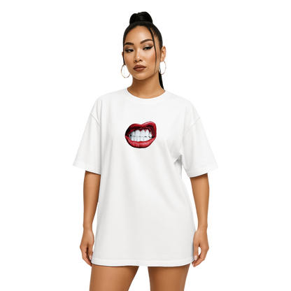 Myugen Bite Oversized T-Shirt White
