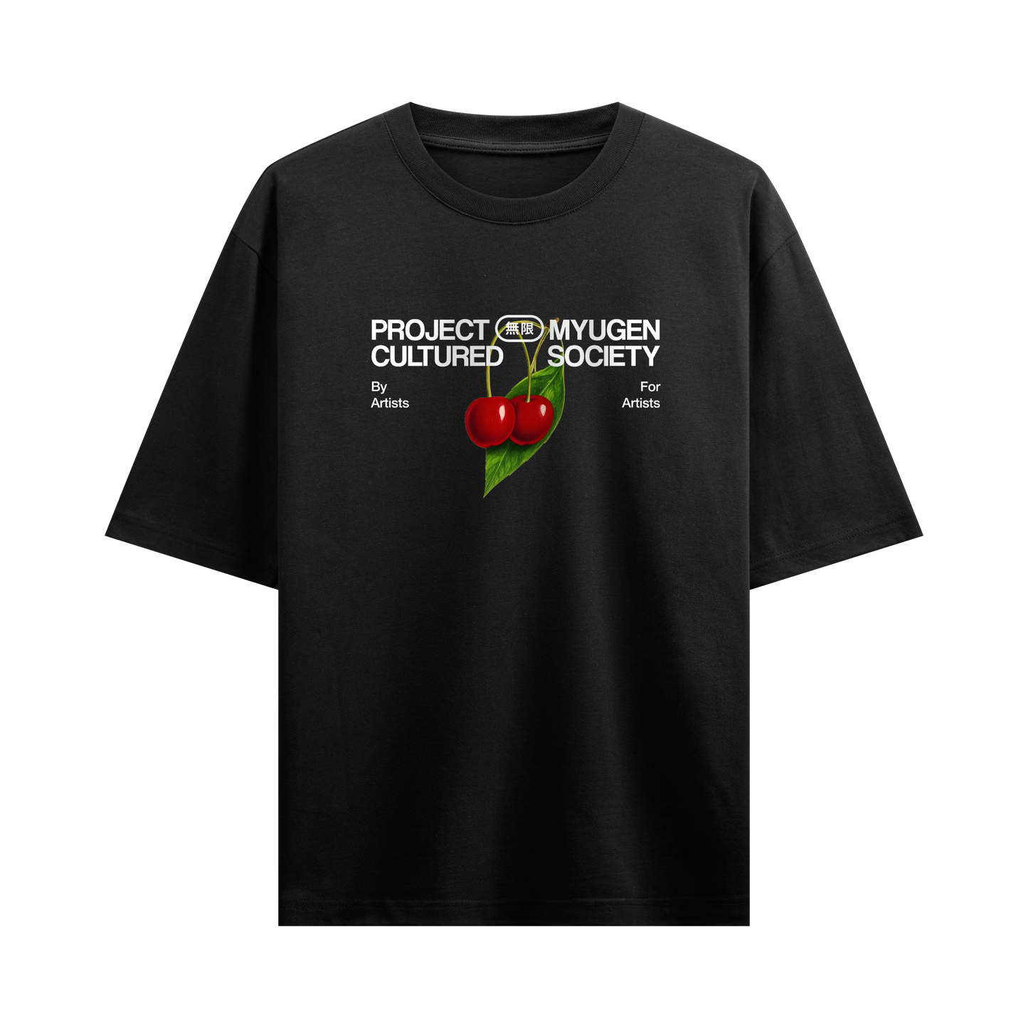 Myugen Cultured Society Oversized T-Shirt Black