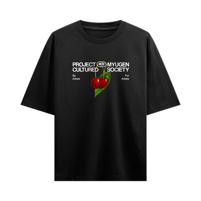Myugen Cultured Society Oversized T-Shirt Black