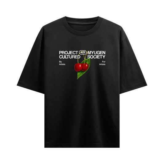 Myugen Cultured Society Oversized T-Shirt Black