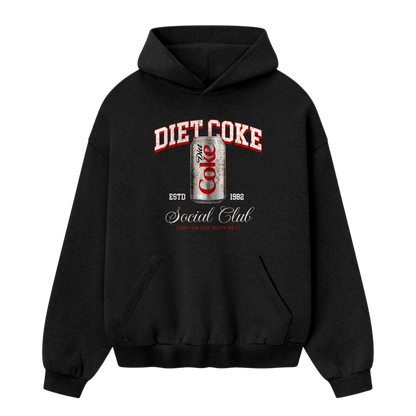 Myugen Diet Coke Oversized Hoodie Black