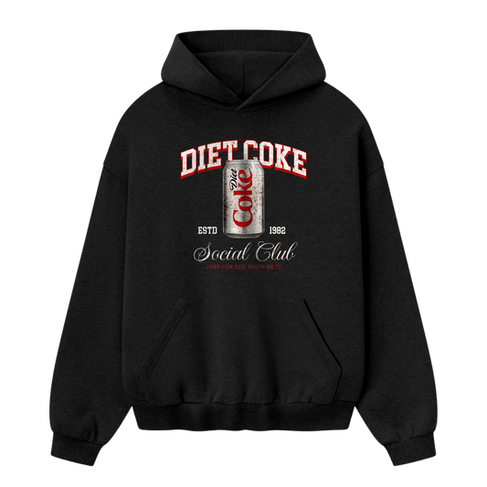 Myugen Diet Coke Oversized Hoodie Black