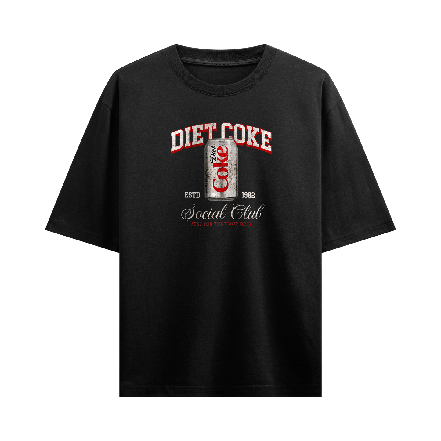 Myugen Diet Coke Oversized T-Shirt Black