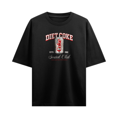 Myugen Diet Coke Oversized T-Shirt Black