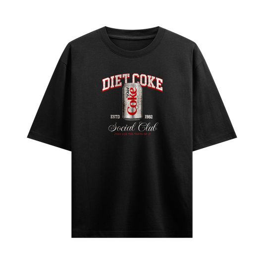 Myugen Diet Coke Oversized T-Shirt Black