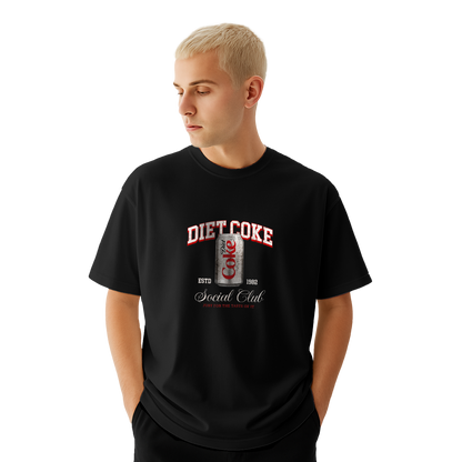 Myugen Diet Coke Oversized T-Shirt Black