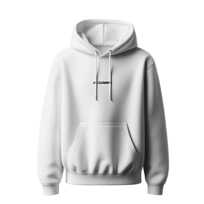 Myugen Nude Playlist Oversized Hoodie White