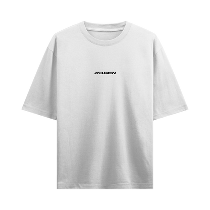 Myugen Nude Playlist Oversized T-Shirt White