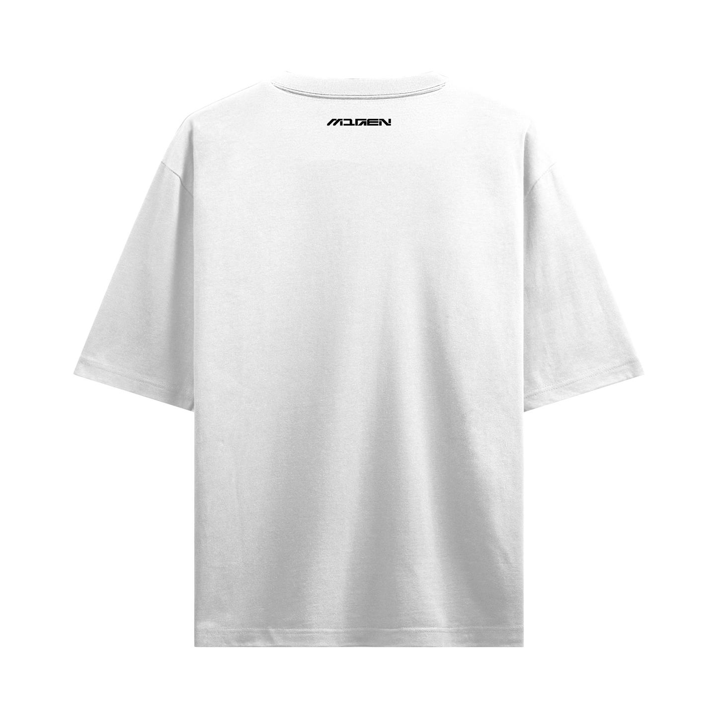 Myugen Sensitive Content Oversized T-Shirt White