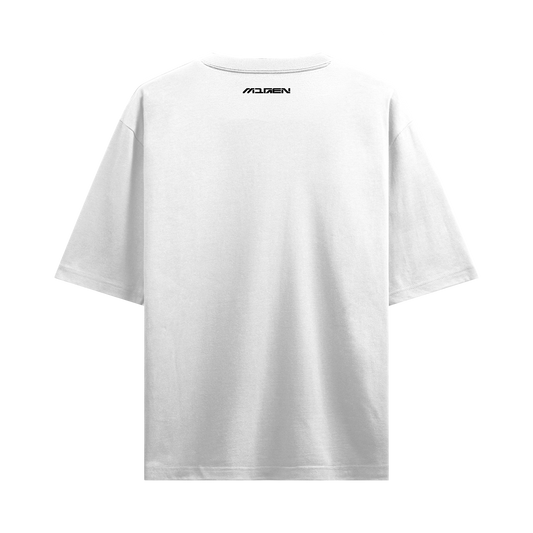 Myugen Sensitive Content Oversized T-Shirt White