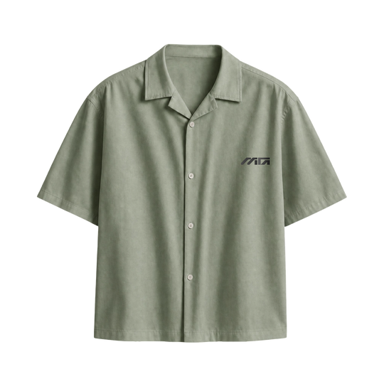 Myugen Cultured Division Bowling Shirt Sage