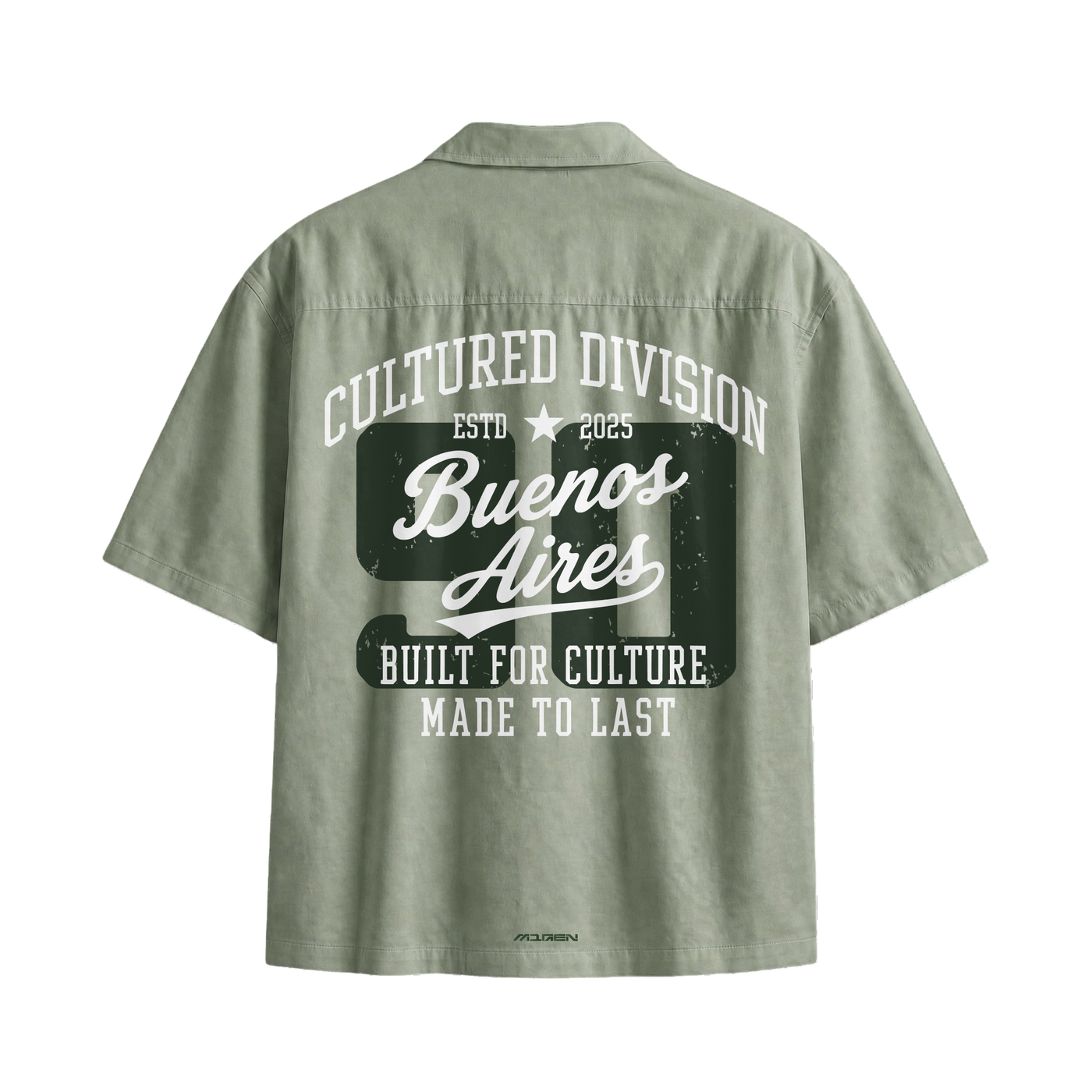 Myugen Cultured Division Bowling Shirt Sage