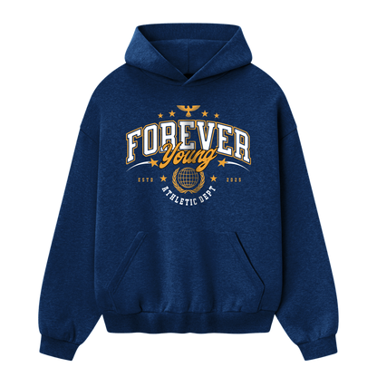 Myugen Forever Young Oversized Hoodie Navy
