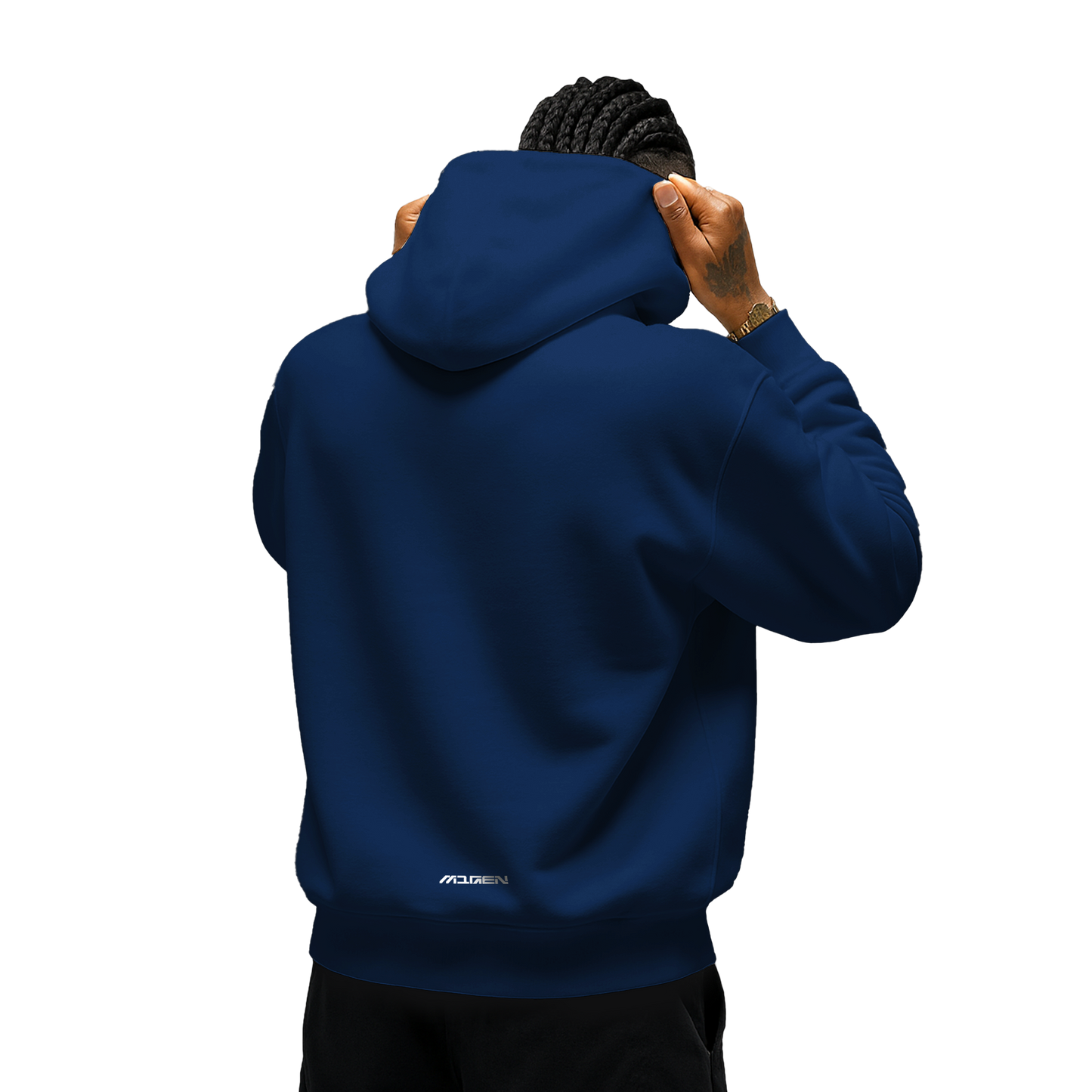 Myugen Forever Young Oversized Hoodie Navy