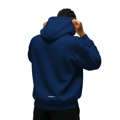 Myugen Forever Young Oversized Hoodie Navy