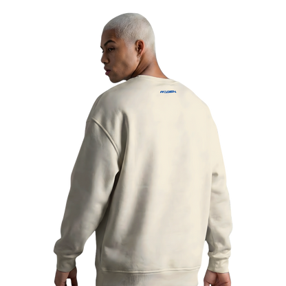 Myugen Forever Young Oversized Sweatshirt Beige