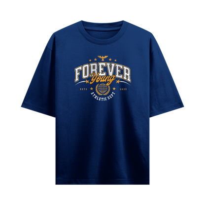Myugen Forever Young Oversized T-Shirt Navy
