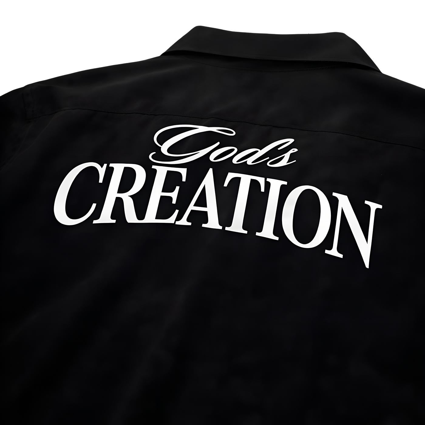 Myugen God's Creation Bowling Shirt Black