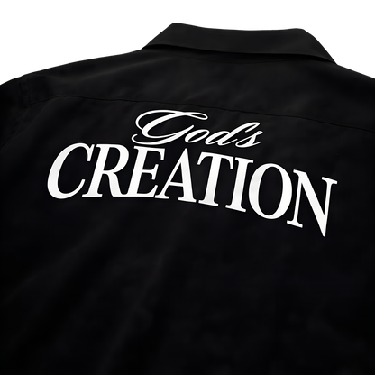Myugen God_s Creation Bowling Shirt Black