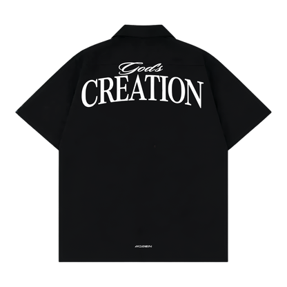 Myugen God_s Creation Bowling Shirt Black
