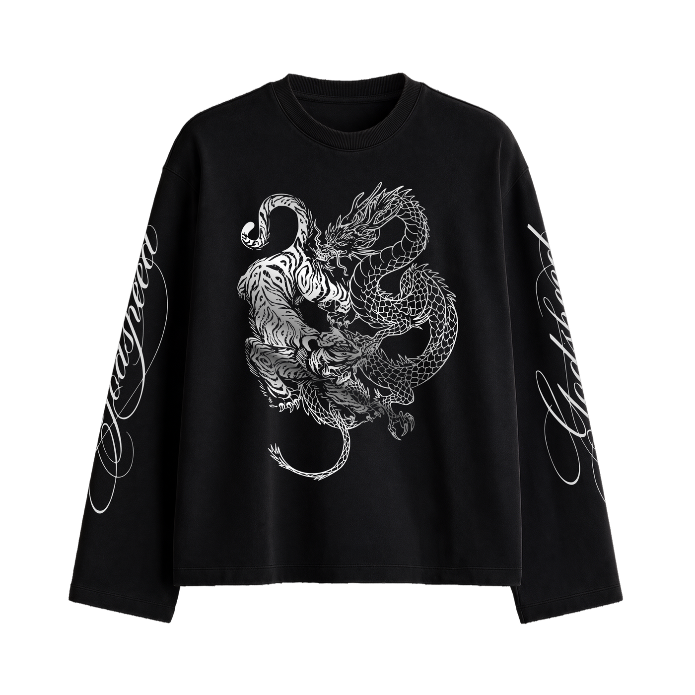 Myugen Godspeed Oversized Full Sleeve T-shirt Black