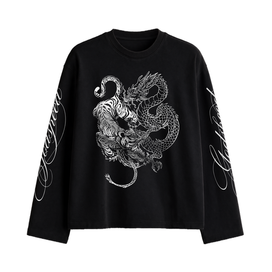 Myugen Godspeed Oversized Full Sleeve T-shirt Black