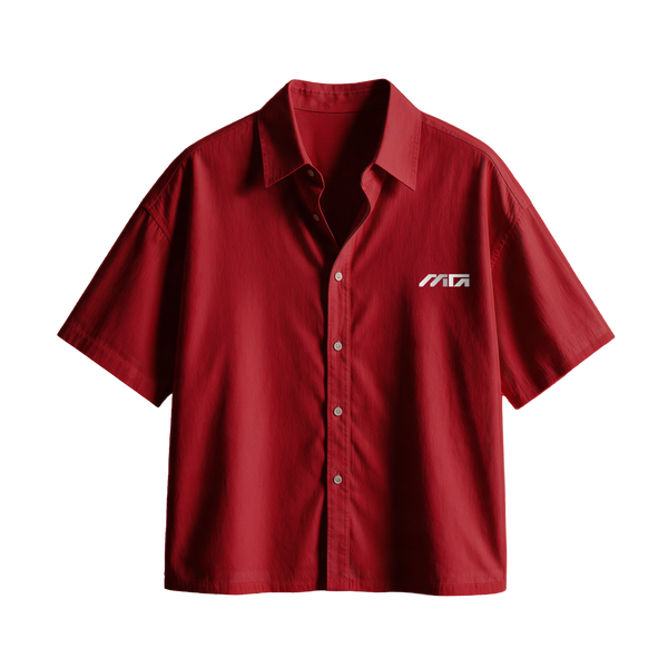 Myugen Hate The Sin Boxy Shirt Red