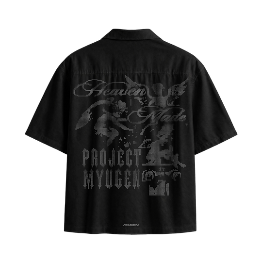Myugen Heaven Made Bowling Shirt Black