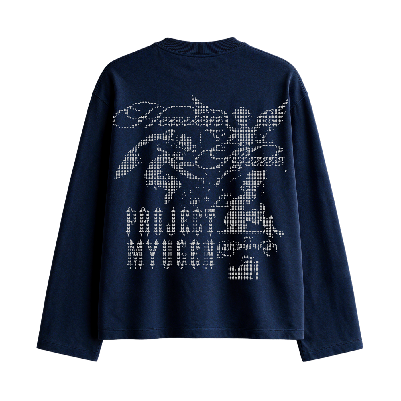 Myugen Heaven Made Full Sleeve T-Shirt Navy
