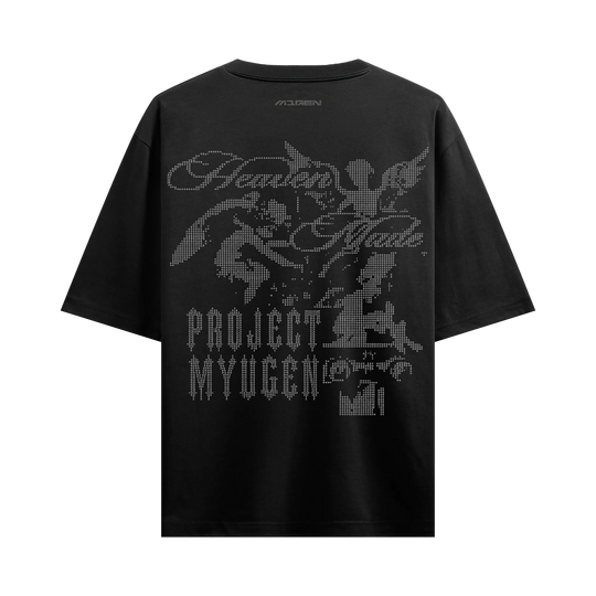 Myugen Heaven Made Oversized T-Shirt Black
