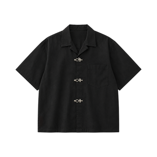 Myugen Heritage Hardware Buckle Camp Shirt