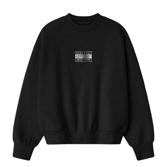 Myugen Heroes & Villians Oversized Sweatshirt Black