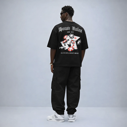 Myugen House Rules Oversized T-Shirt Black