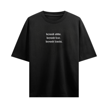 Myugen House Rules Oversized T-Shirt Black