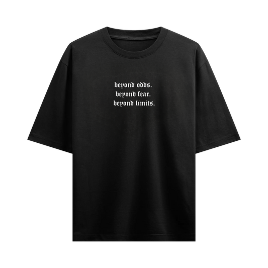 Myugen House Rules Oversized T-Shirt Black