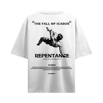 Myugen Icarus Ascension Oversized T-Shirt White