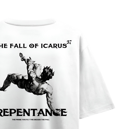 Myugen Icarus Ascension Oversized T-Shirt White