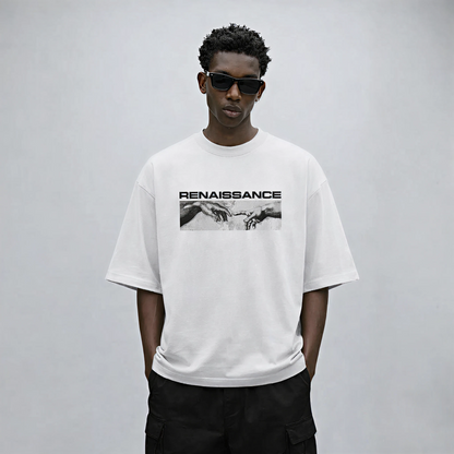 Myugen Icarus Ascension Oversized T-Shirt White